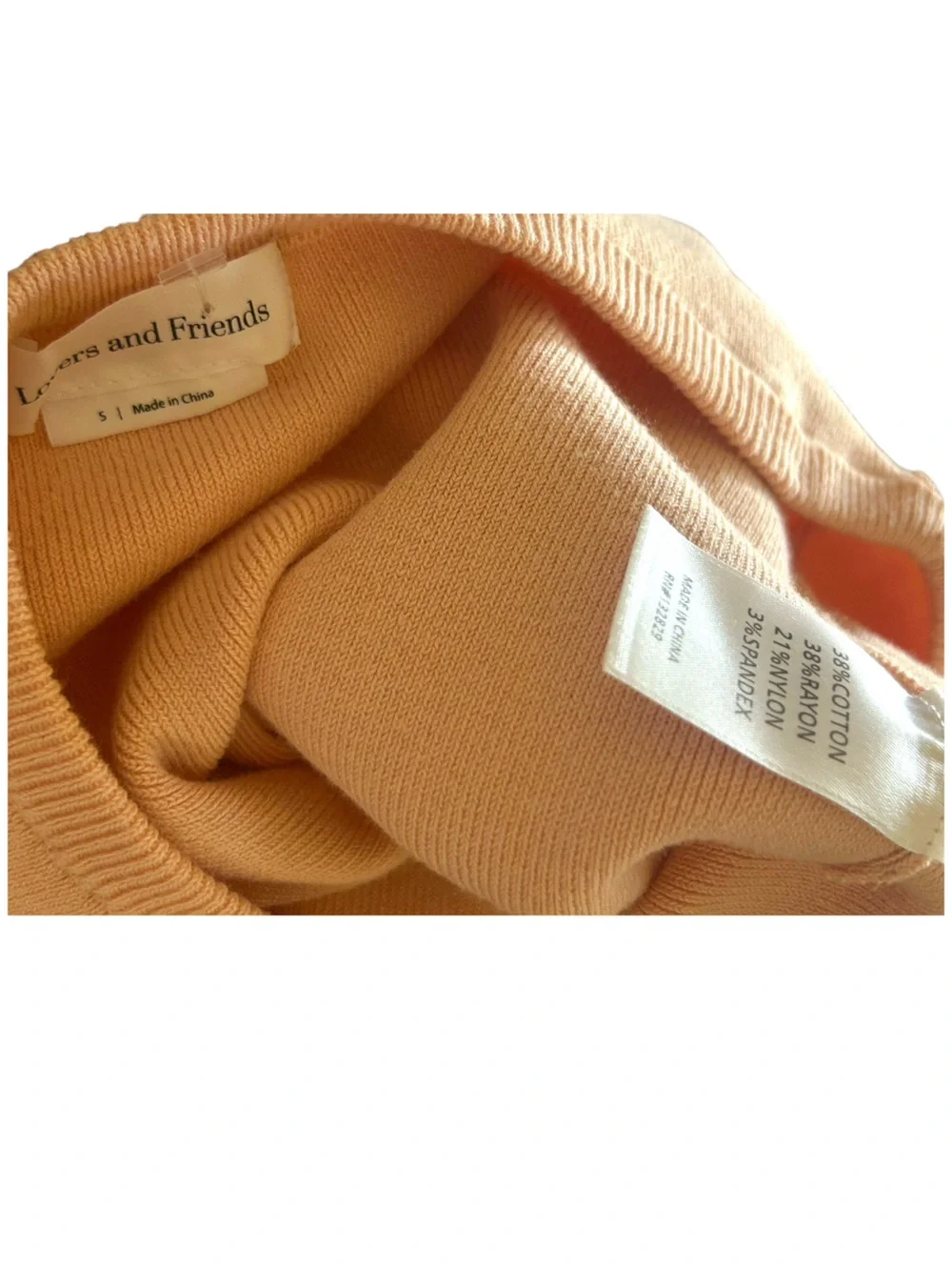 Lovers + Friends Lola Knit Strapless Jumpsuit Size Small